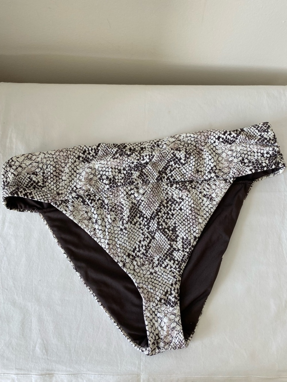 Calzedonia Cobey Snake print bikini bottom Sz M